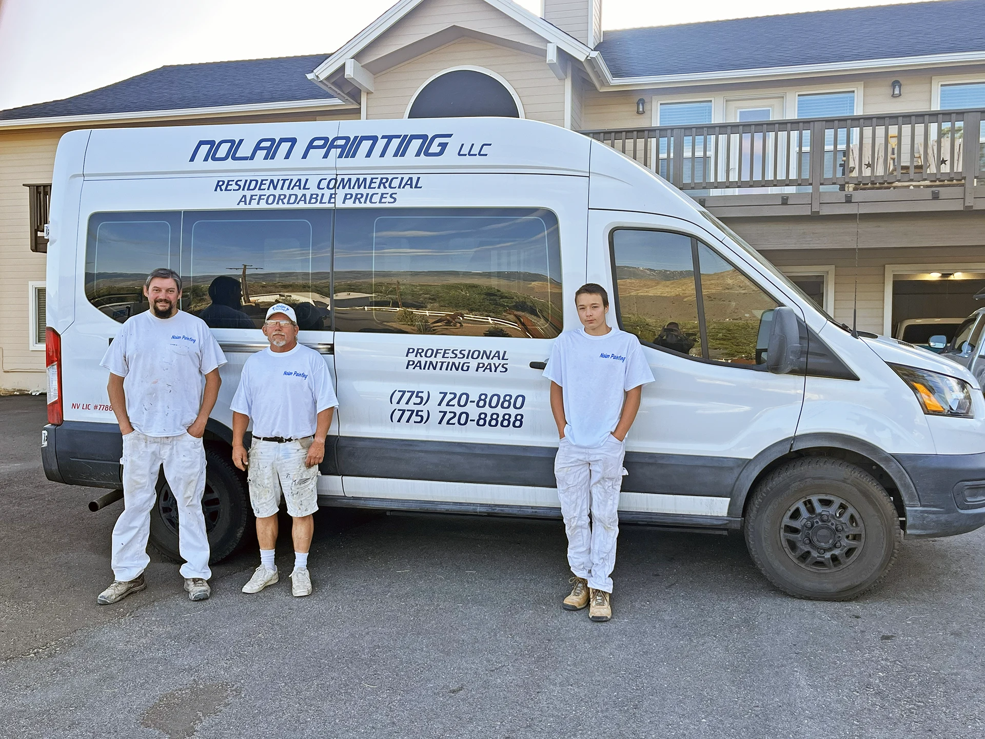 Interior Painting Tips for Carson City by Nolan Painting LLC 4 Interior Painting Contractor Crew near Carson City, Nevada